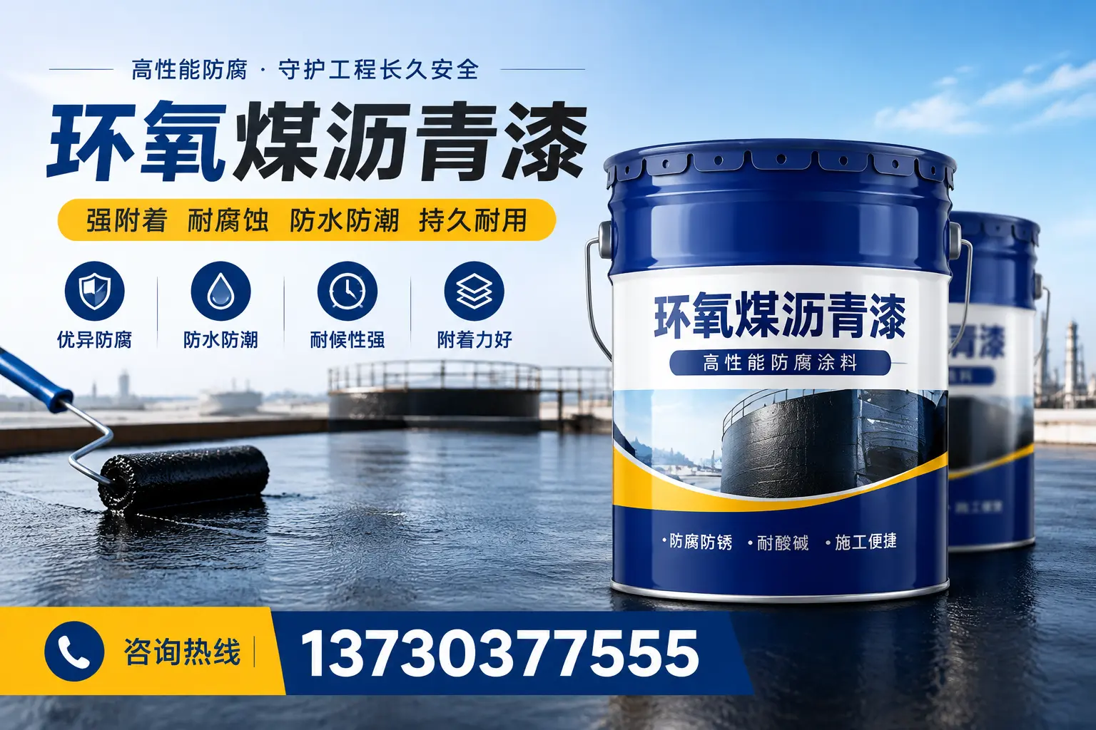 如何判断环氧煤沥青漆的质量?内丘消费者指南